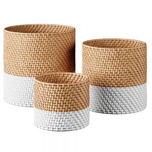 Wicker Baskets Decor