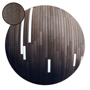 Striped Wood + Light Panels J / Pbr 4k / 2 Mats