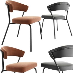 Leatherette Stacking Modern Chair