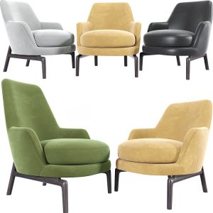 Leda Flexform Armchair Set 02