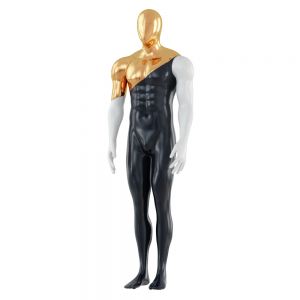 Faceless Mannequin With Gold Top 135