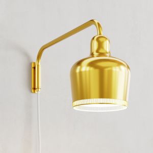 Artek Wall Light A330s Golden Bell