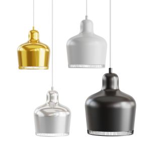 Artek Aalto Pendant Light A330s Golden Bell