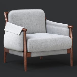 Times Lounge Fabric Armchair