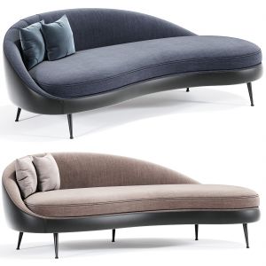 Porto Sand Curve Sofa 2