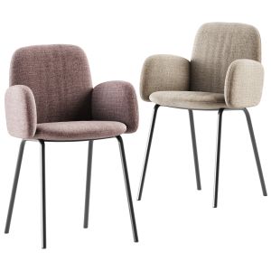 Leda Chair With Armrests By Miniforms