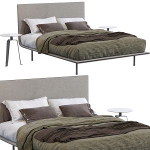 Thin Single Bed By Bonaldo