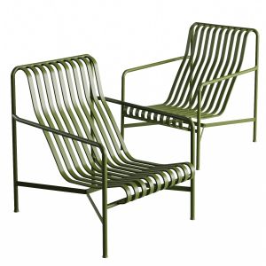 Palissade Lounge Chair High Olive