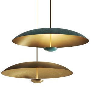 Atelier001 Cosmis Oxidium & Verdigris Pendant Lamp