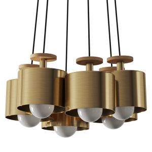 L & G Studio Spun Cluster Pendant Lamps