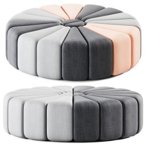 Round Modul Pouffe By Bla Station