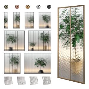 Glass Partition Set 02