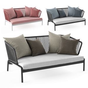 Roda Spool 2-seat Sofa