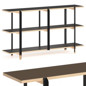 Ishinomaki Laboratory Kobo St-shelf Console Table