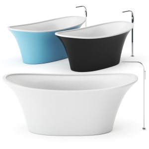 Flut By Gsg Ceramic Design Bathtub