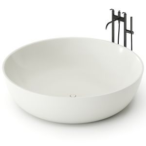 Round Fischer By Boffi Bathtub