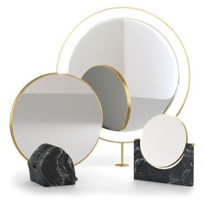 Modern Table Mirror Set