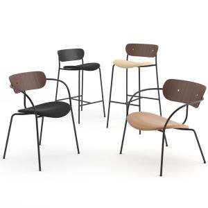 Pavilion Chairs Collection By &tradition