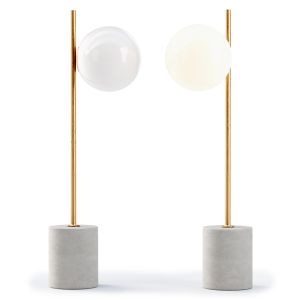 West Elm Sphere And Stem Table Lamp