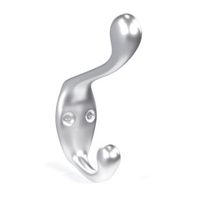 Coat Wall Hook - Silver