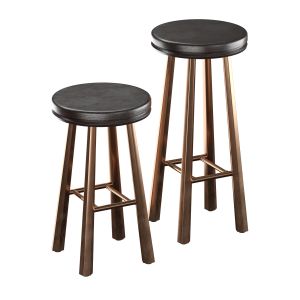 Takat Metal And Wood Bar Stools