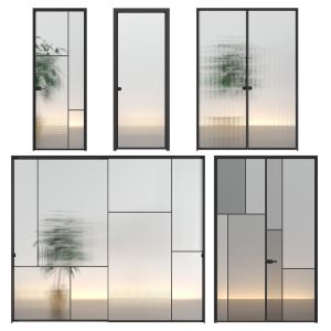 Glas Italia Doors Set 01