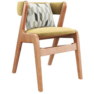 Kai Kristiansen Chair In Teak With Black Skai 1