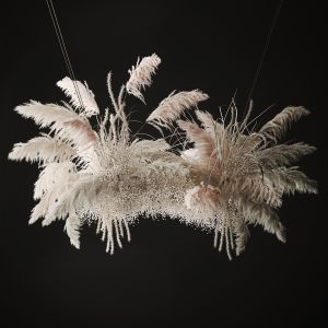 Hanging Decor Of Their Dried Pampas Grass 237