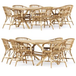 Outdoor Garden Furniture Set_v02