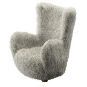 Bozzi Mongolian Sheepskin Chair