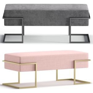 Bench Malfa By Cazarina Interiors 3 Colors Version