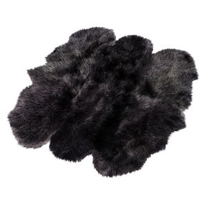 Sheepskin Area Rug Gray