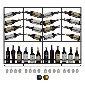 Wall Mounted Wine Rack