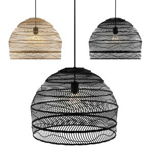 Wicker Hanging Lamp - Hk Living