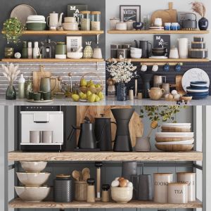 3 kitchen accessories collection vol.8