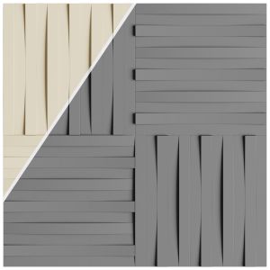 3d Panel Stripes