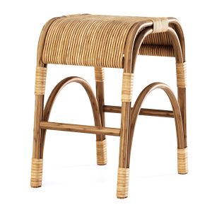 Elli Rattan Bar Stool