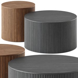 Ethnicraft Roller Max Side Tables