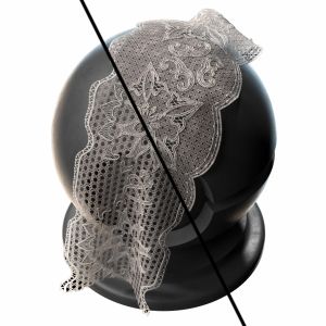 Lace Trim Pbr Materials 04