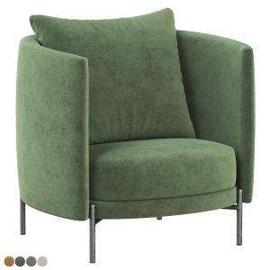 Fauteuil Stonewashed Linnen, Arcus Design E.gallin