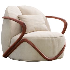 Hug Armchair By Giorgetti