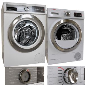 Bosch Washing Machine And Heat Pump Dryer