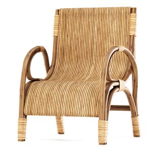 Elli Rattan Armchair By Bpoint Design