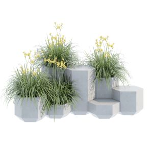 Hex-block Planter