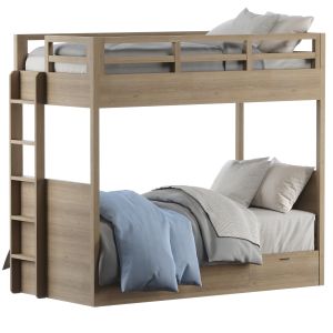 RH | LANDRY STORAGE BUNK BED