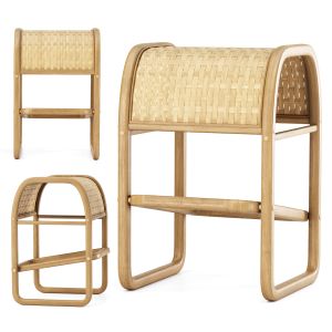 Lucy Rattan Bar Stool