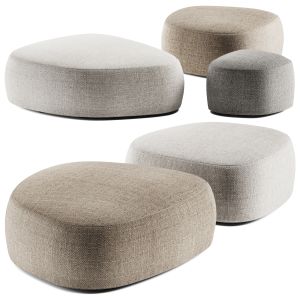 Flou Pierre Garden Poufs