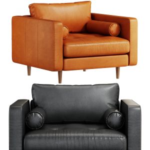 Dennes Leather Chair