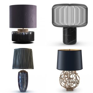 Table lamps collection