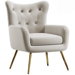 Avianna Upholstered Wingback Chair